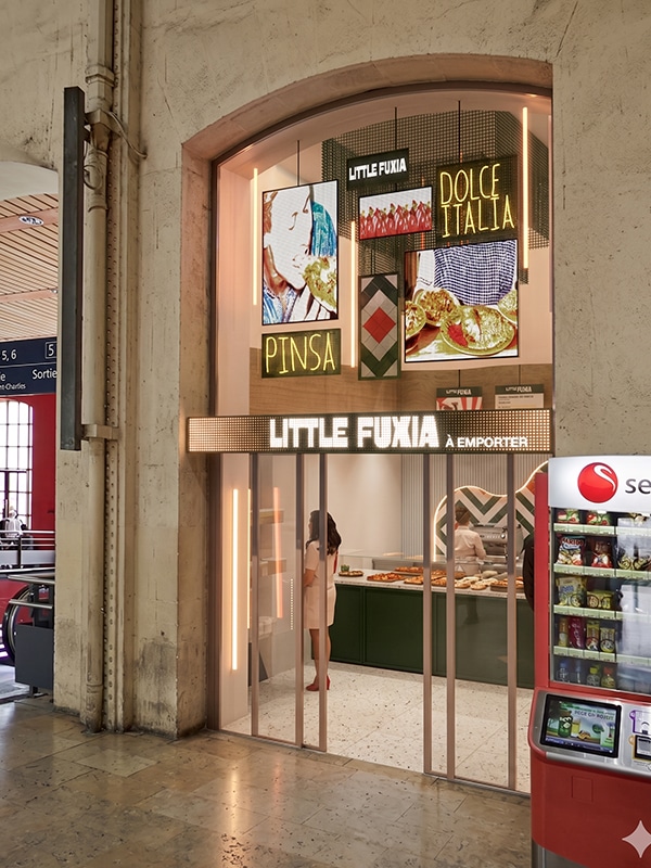 Restaurant extérieur à Little Fuxia